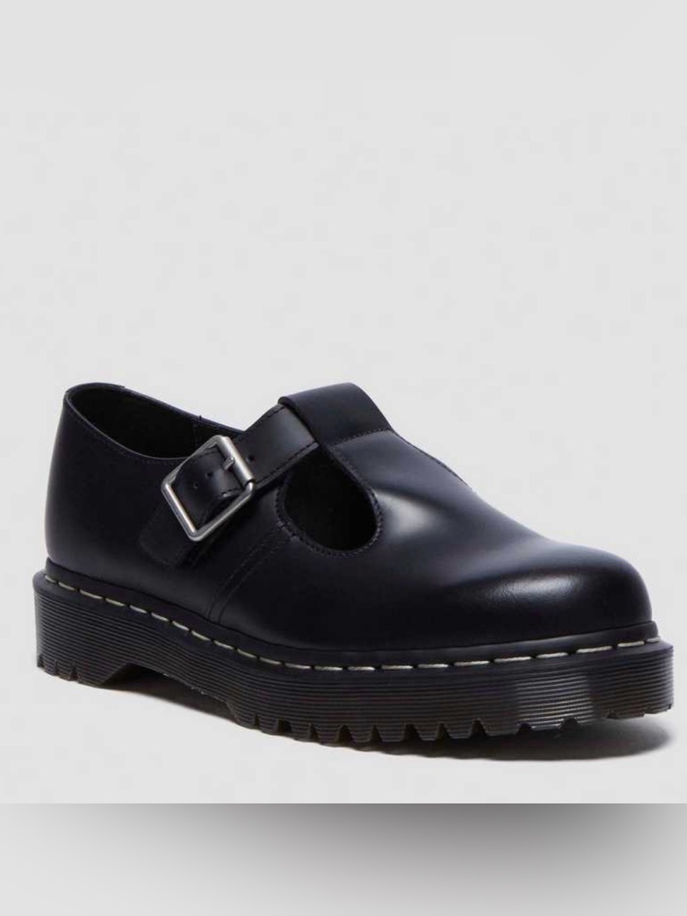 NWT Dr. Martens Polley Womens sz 10 Slip Resistant Full Grain T Bar Mary Jane